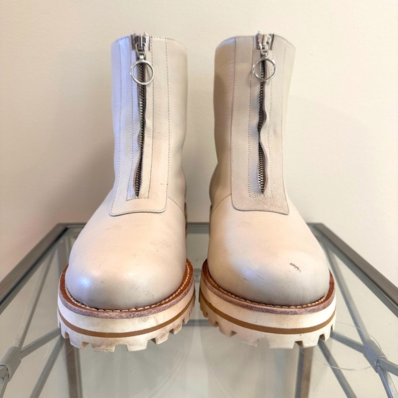 Poppy Barley Leather Boots - Picture 1 of 4